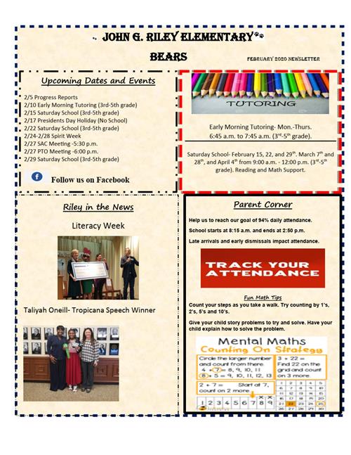 February 2020 Newsletter 